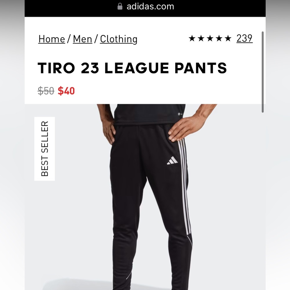 TIRO 23 League Pants